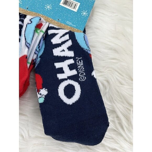 NEW Disney Lilo & Stitch Family Fun Socks Men Women Kid Toddler 4-Pack Crew Sock - Picture 14 of 14